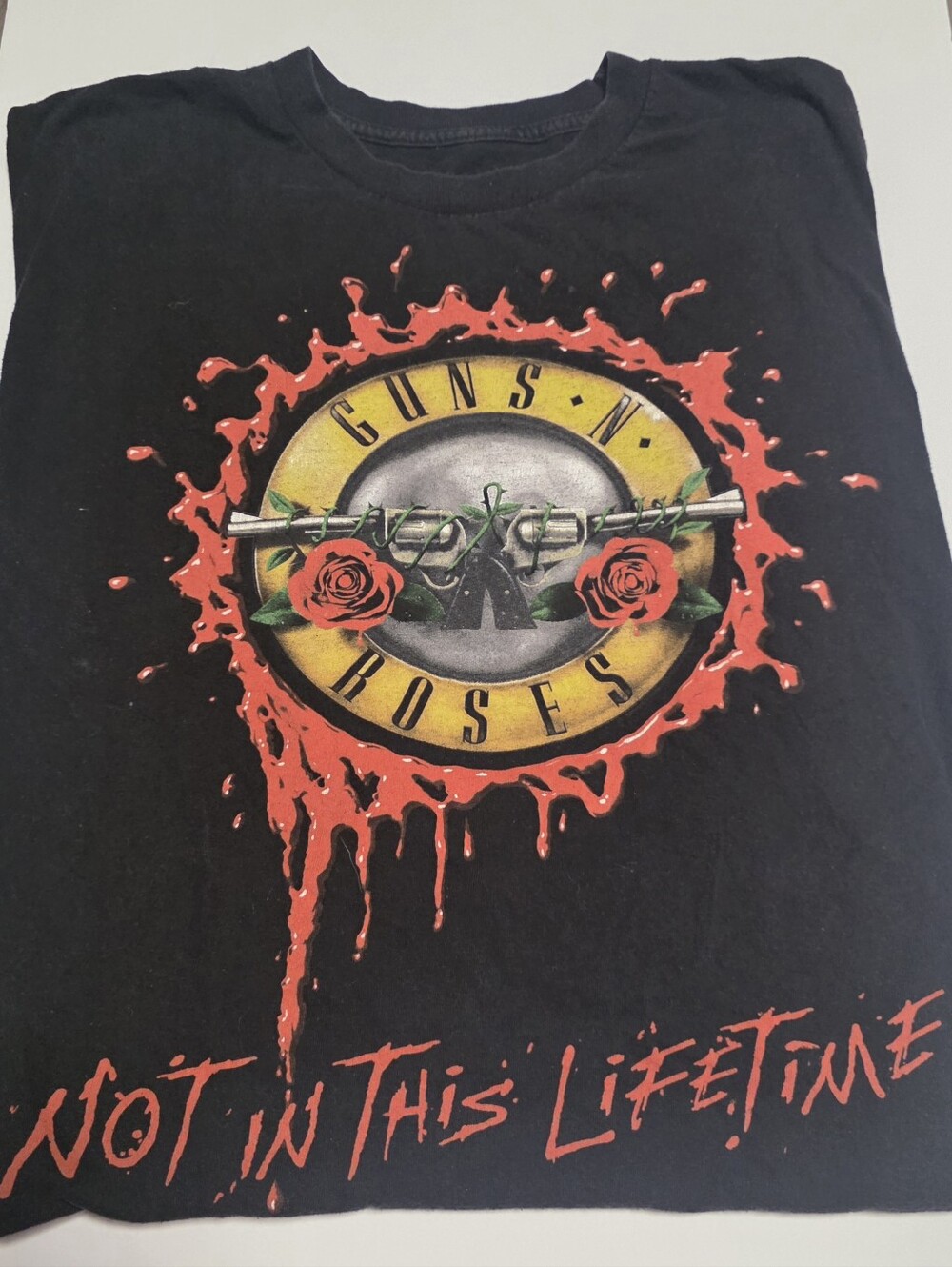 Guns N' Roses Black Graphic Tee - Not In This Lifetime 2017 Tour